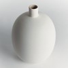 Plum & Post Barclay Butera Sandbar Vase Large - White/Taupe Stoneware - 2 of 3