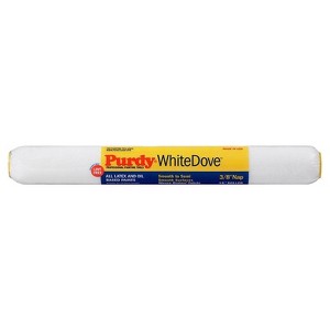 Purdy White Dove Woven Fabric 18 in. W X 3/8 in. Paint Roller Cover 1 pk - 1 of 1