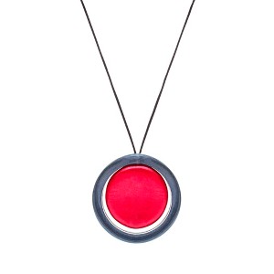 Chewigem Flip Chewable Pendant, Red - 1 of 3