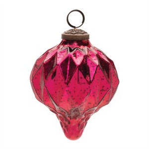 Harliquin Mercury Glass Onion Ornament (Set of 6) - 1 of 3