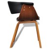vidaXL Dining Chair Bent Wood and Faux Leather - 4 of 4