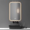 LED Bathroom Mirror 24"x 32", Stepless Dimmable Wall Mirrors with Anti-Fog - 2 of 4