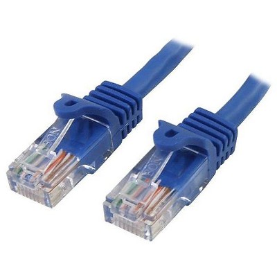 StarTech RJ45PATCH50 50ft Cat5e Blue Snagless RJ45 UTP Patch Cable