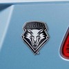 NCAA University of New Mexico Lobos 3D Chrome Metal Emblem - 2 of 3