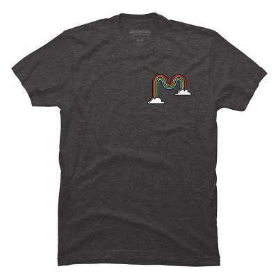 Men's Design By Humans Rainbow By DesignAzalea T-Shirt