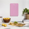 Lisa Argyropolous Mini Hearts Pink Cutting Board - Deny Designs - image 3 of 3