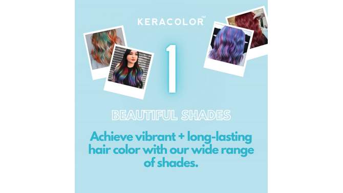 Keracolor Color + Clenditioner Temporary Hair Color - 12 fl oz, 6 of 7, play video