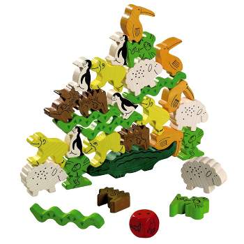 HABA Animal Upon Animal - Classic Wooden Stacking Game (Made in Germany)