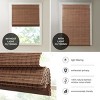 DSVIMOY Curtain Panel Bamboo Light Filtering Roman Shade for Contemporary Living Spaces, Brown, 7.87"*10.04"*7.87" - 4 of 4