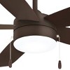 52" Minka Aire Airetor Oil-Rubbed Bronze LED Pull Chain Ceiling Fan - 3 of 4