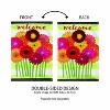 Evergreen Gerbera Daisies Bouquet Applique Garden Flag 12 x 18 Inches Indoor Outdoor Decor - 4 of 4