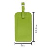 Unique Bargains Identifiers Bag Name Address ID Suitcase PU Leather Label Travel Luggage Tag - 4 of 4