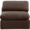 Meridian Furniture,Indulge Velvet Armless Chair - 4 of 4