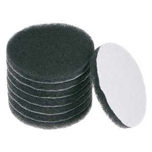 Unique Bargains Drill Power Brush Tile Scrubber Household Cleaning Scouring Pads 8 Pcs - 1 of 4
