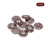 Unique Bargains Alloy Invisible Durable High Hardness Buckle Fasteners Press Studs Buttons 5 Pcs - 3 of 4