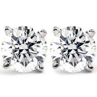 Pompeii3 1/3 Ct TDW Diamond Studs Available in 14k White or Yellow Gold