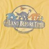 Land Before Time Retro Logo Adult T-Shirt - 2 of 4