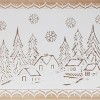 Carved Wood Winter Village Wall Art 19"L - 3 of 3