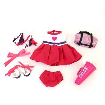 Sophia's Bitty Baby Doll Clothing Cheerleader Outfit Set for 15'' Dolls,  Pink, 1 - Gerbes Super Markets