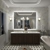 Apmir Super Bright 192 LEDs/m Back LED Lighted Anti-Fog Tempered Glass Bathroom/Vanity Mirror with ETL & 3-Year Warranty - 2 of 4