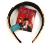 HalloweenCostumes.com One Size Fits Most  Women  Harry Potter Hufflepuff Headband, Black/Orange - 4 of 4
