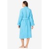 Dreams & Co. Women's Plus Size Short Terry Robe - image 3 of 4