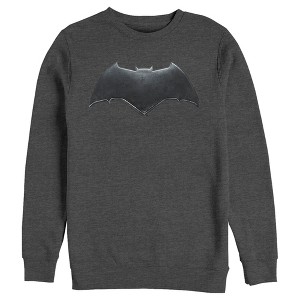 Men's Zack Snyder Justice League Batman Logo Sweatshirt - 1 of 4