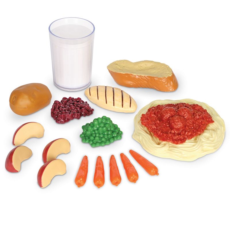 Learning Resources Healthy Dinner Play Food Basket, 2 of 5