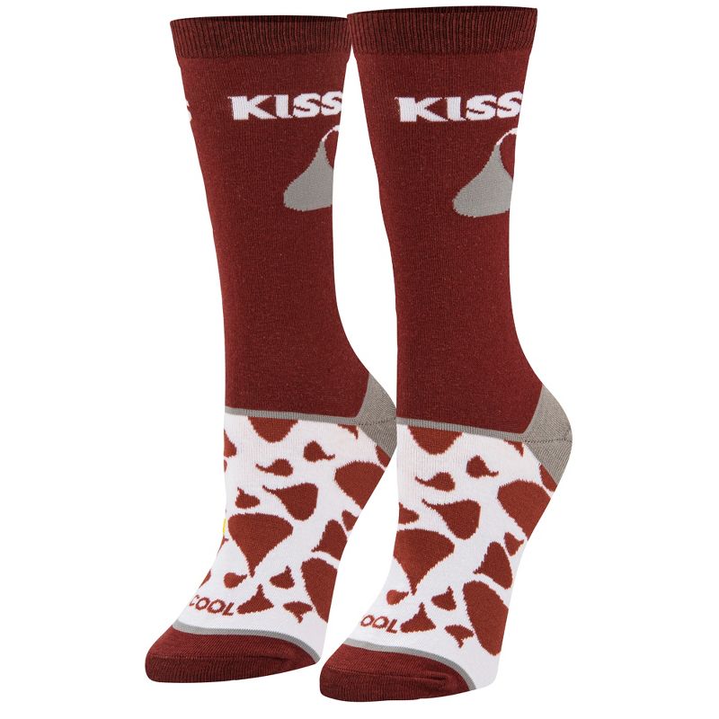 Cool Socks, Hershey's Kisses, Funny Novelty Socks, Medium, 1 of 6