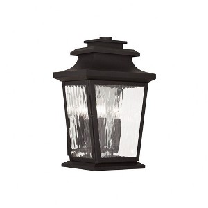 Livex Lighting Hathaway 3 - Light Wall Light in  Black - 1 of 1