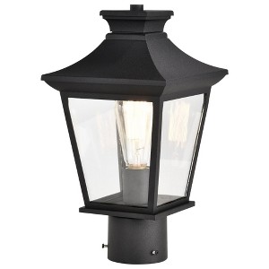 Nuvo Lighting Jasper 1 - Light Lantern in  Matte Black - 1 of 4