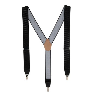 Crookhorndavis Men's Madison 35mm Clip End Pin Dot Elastic Braces : Target