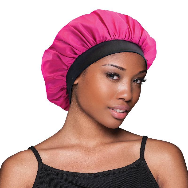 Evolve Products Satin Hair Bonnets - 2pk, 2 of 3