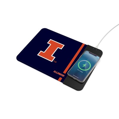 NCAA Illinois Fighting Illini Wireless Charging Mousepad