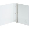 Business Source View Binder Round Ring 1-1/2" Cap Letter-size White 19651 - 2 of 4