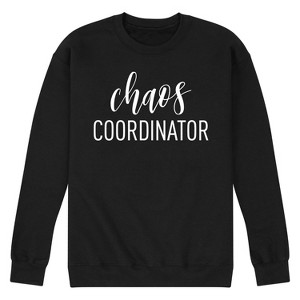 Men's - Instant Message - Chaos Coordinator Graphic Fleece Sweatshirt - 1 of 4