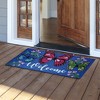 Briarwood Lane Spring Coir Doormat 30x18 Butterfly Trio  For Spring Coir Doormat - 2 of 2