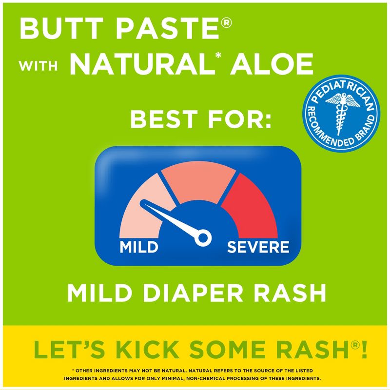 Boudreaux&#39;s Butt Paste Baby Diaper Rash Cream with Natural Aloe - 4oz/2pk, 3 of 9