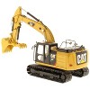 CAT Caterpillar 323F L Hydraulic Excavator with Thumb and Operator "Core Classics Series" 1/50 Diecast Model by Diecast Masters - 3 of 4