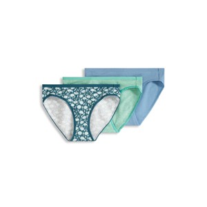 Jockey Women's Organic Cotton Stretch Logo Bikini - 3 Pack - 1 of 4