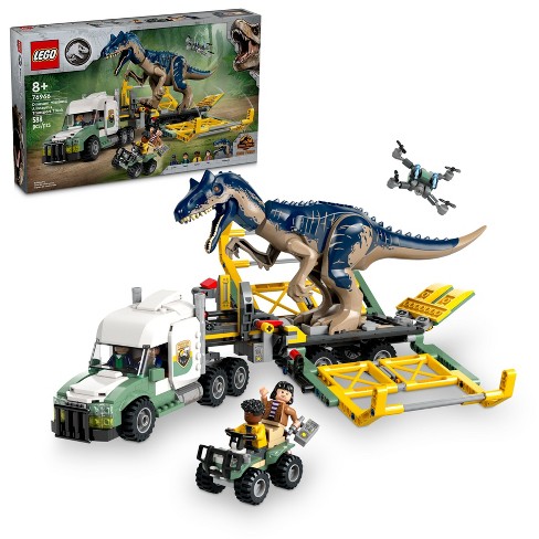 Lego Jurassic World Dinosaur Missions Allosaurus Transport Truck Toy 76966 Target