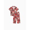 PATPAT Christmas Matching Family Pajamas Set Christmas Doggy Print Red PJS Red - 4 of 4