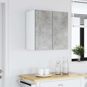 CLIHOME Hanging Storage Cabinet, Engineered Wood Kitchen Furniture, Ample Storage with Doors - 1 of 4