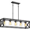 Island Lights for Kitchen,Light Fixtures for Dining Room Ceiling,5 Head Height Adjustable Farmhouse Right Fixtures,Bedroom and Kitchen - 2 of 4