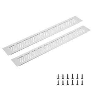 Unique Bargains Rectangle Ventilation Grille, Aluminum - 1 of 3