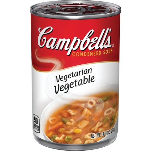Campbell's® Condensed Vegetarian Vegetable Soup 10.5 Oz : Target