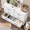 Acekool Dresser , Modern Chest of Drawers, Wide Metal Handle, Bedroom Storage Organizer - 4 of 4