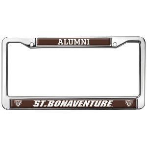 St. Bonaventure Alumni Logo Full Size Standard License Plate Metal Frame - 1 of 4
