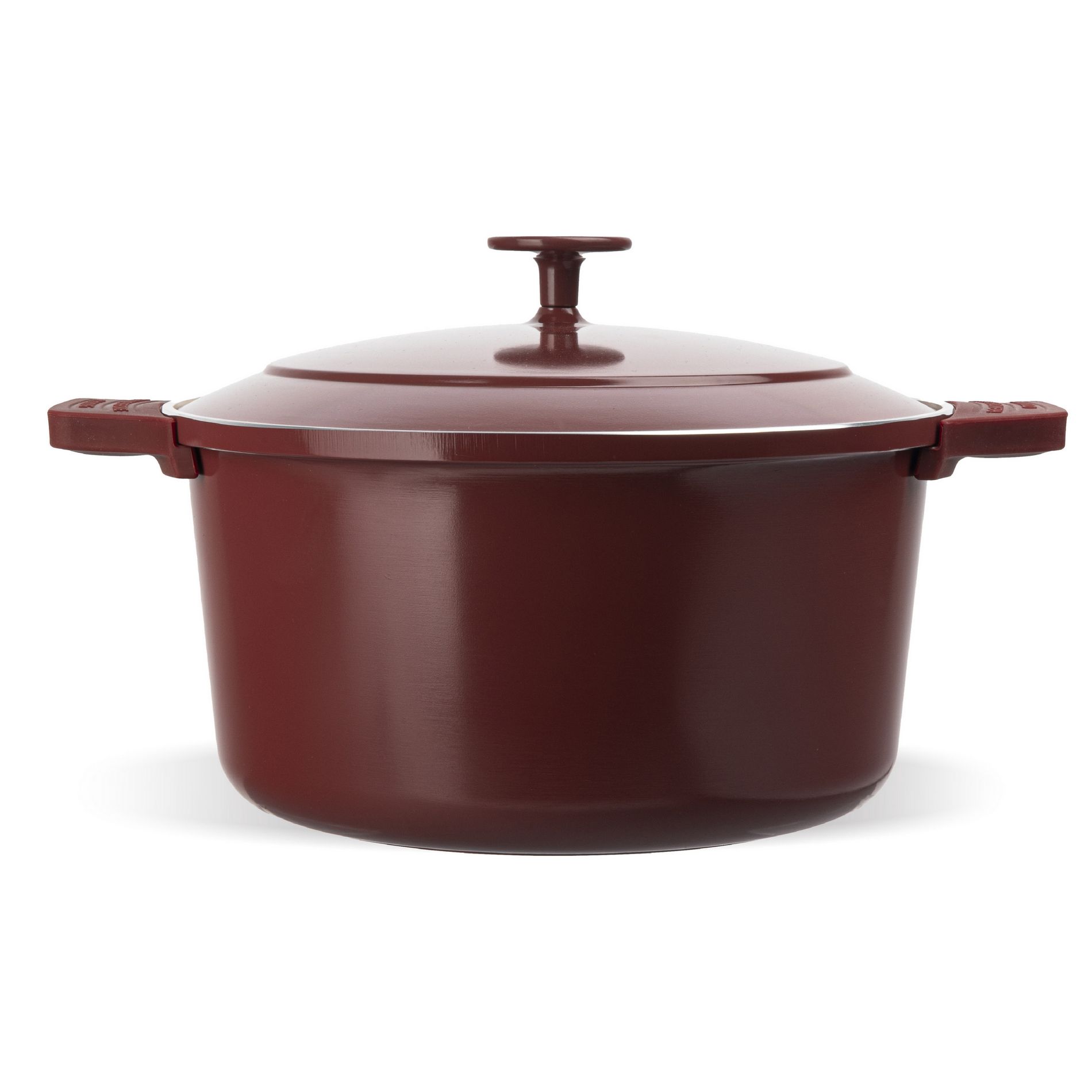 Gotham Steel 5QT Dutch Oven Ceramic Nonstick Lightweight Self Basting Lid