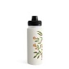 Lebrii Freya Flowers Water Bottle - Society6 - 2 of 4